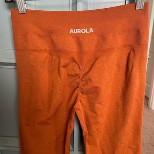AUROLA Workout Leggings: Seamless Scrunch